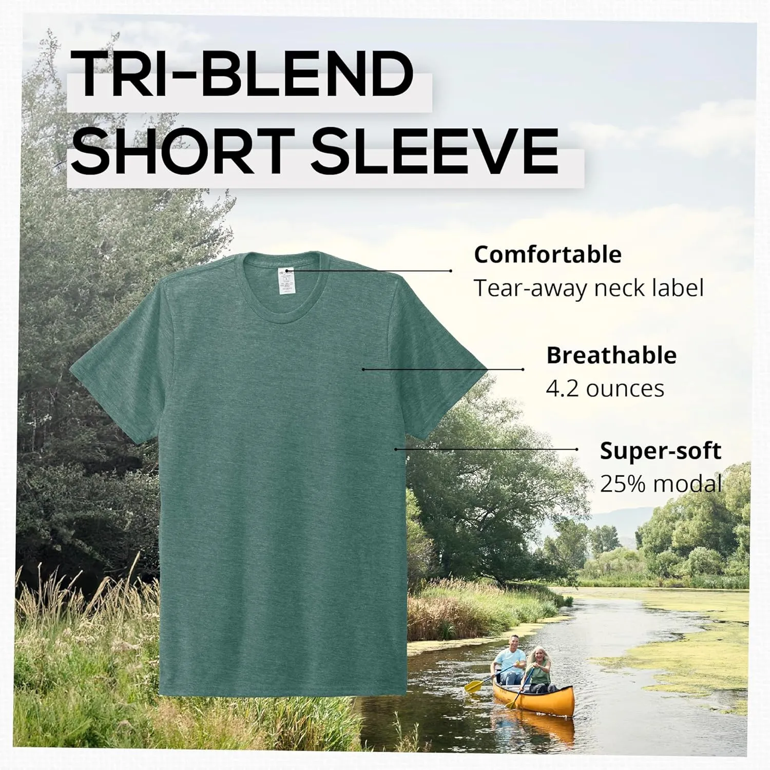Allmade Unisex Tri-Blend T-Shirt