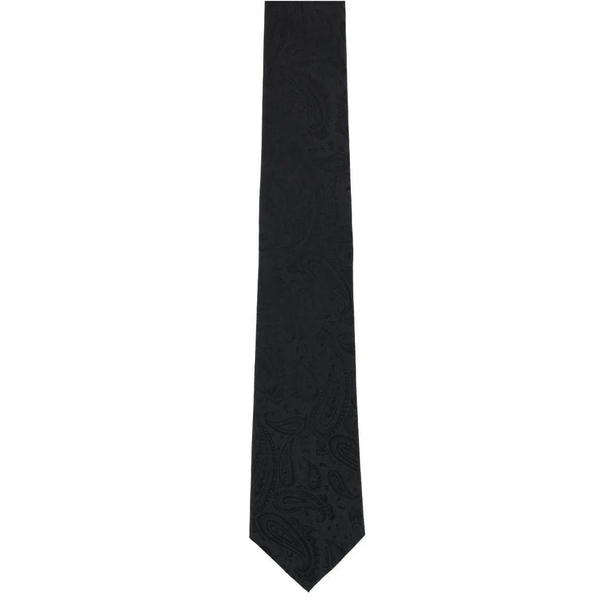 Big and Tall Banbury Tone on Tone Paisley Silk Necktie