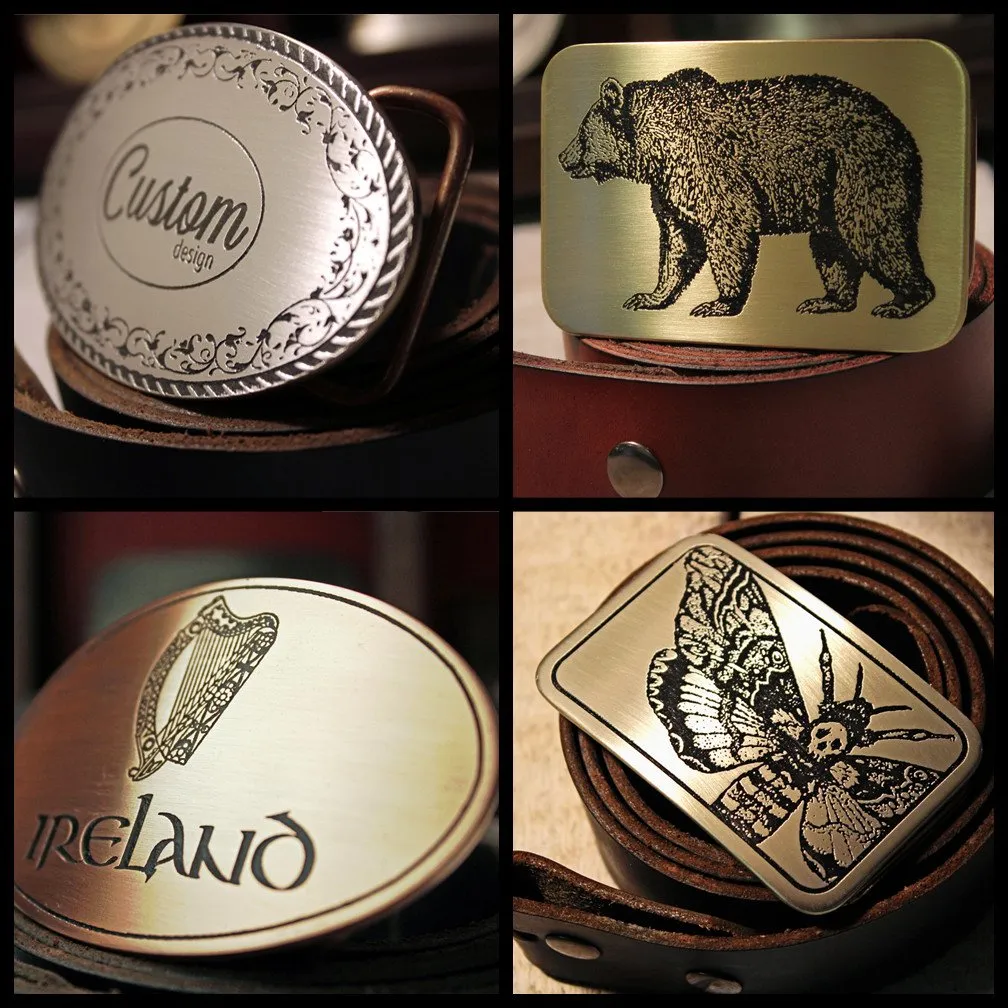 Celtic Dog Belt Buckle
