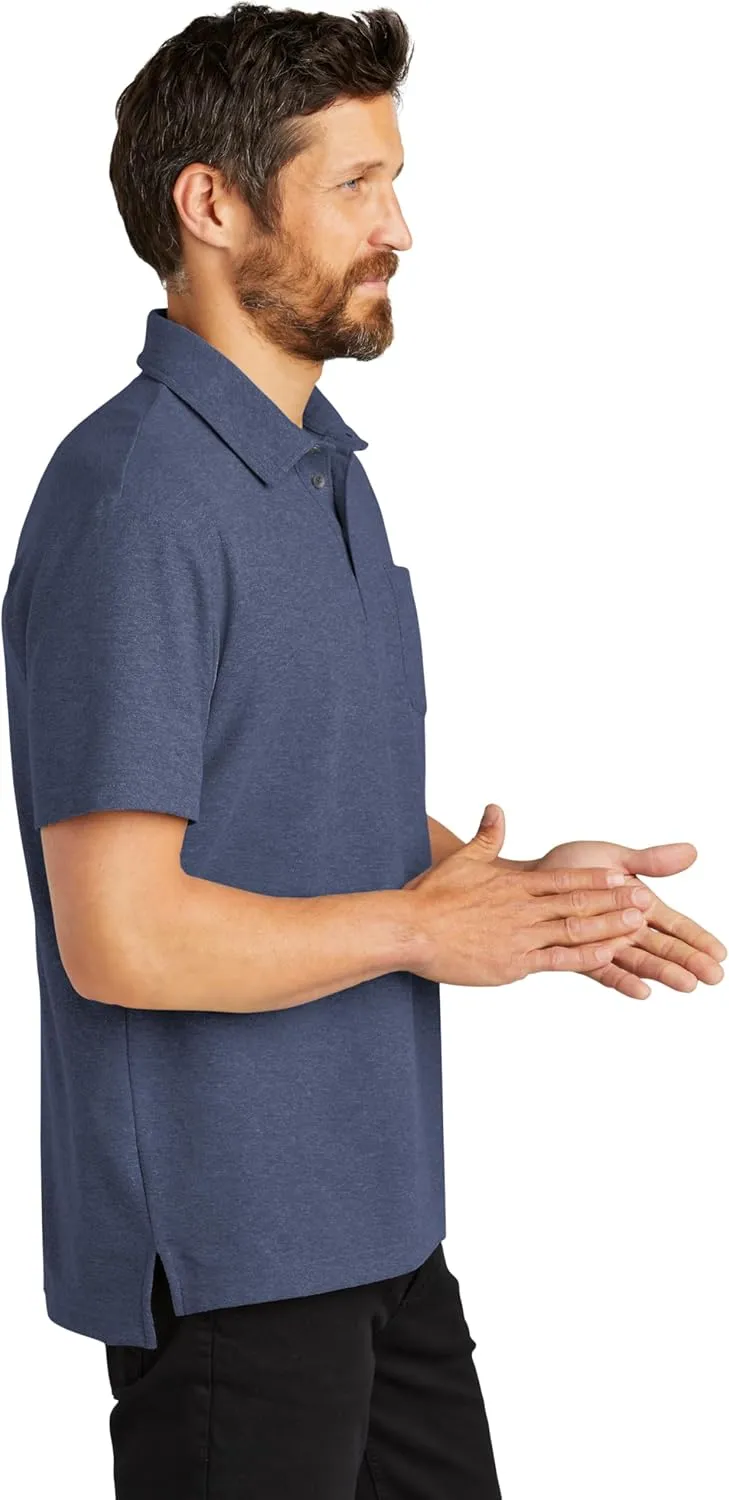 Port Authority C-Free Cotton Blend Pique Pocket Polo
