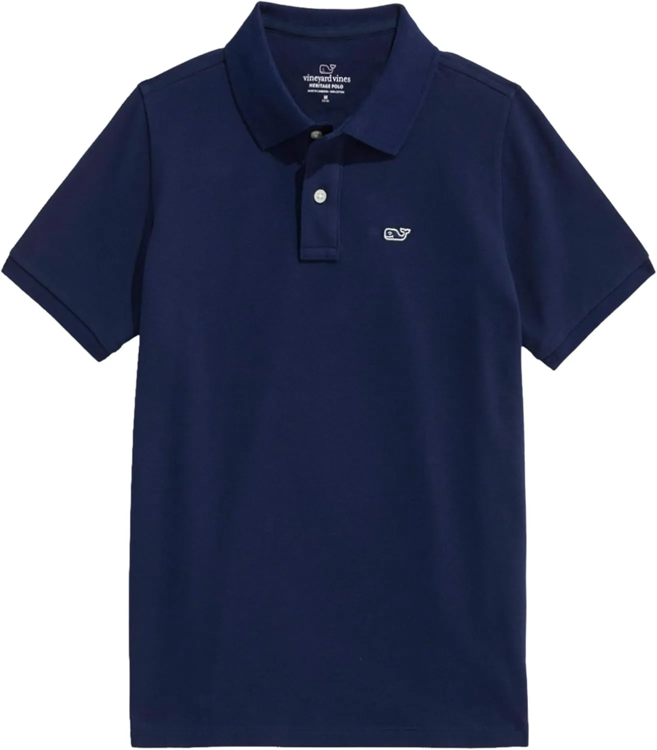 vineyard vines Boys' Heritage Pique Polo