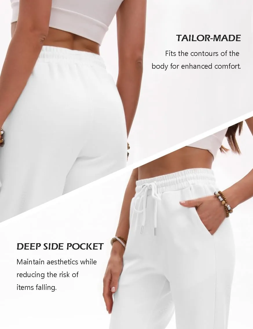 Women Linen Palazzo Pants Summer High Waist Casual Pants Drawstring Wide Leg Pant Beach Travel Vacation Pant